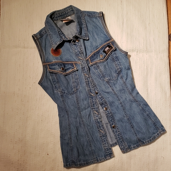 Vintage Parasuco Denim Vest - Picture 8 of 8